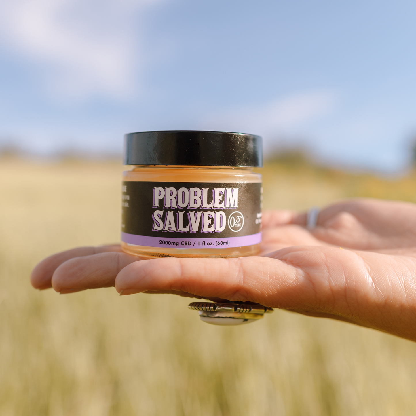 PROBLEM GESAGT – 1 Unze 2000 mg CBD/400 mg CBG mit Lavendel (4er-Packung)