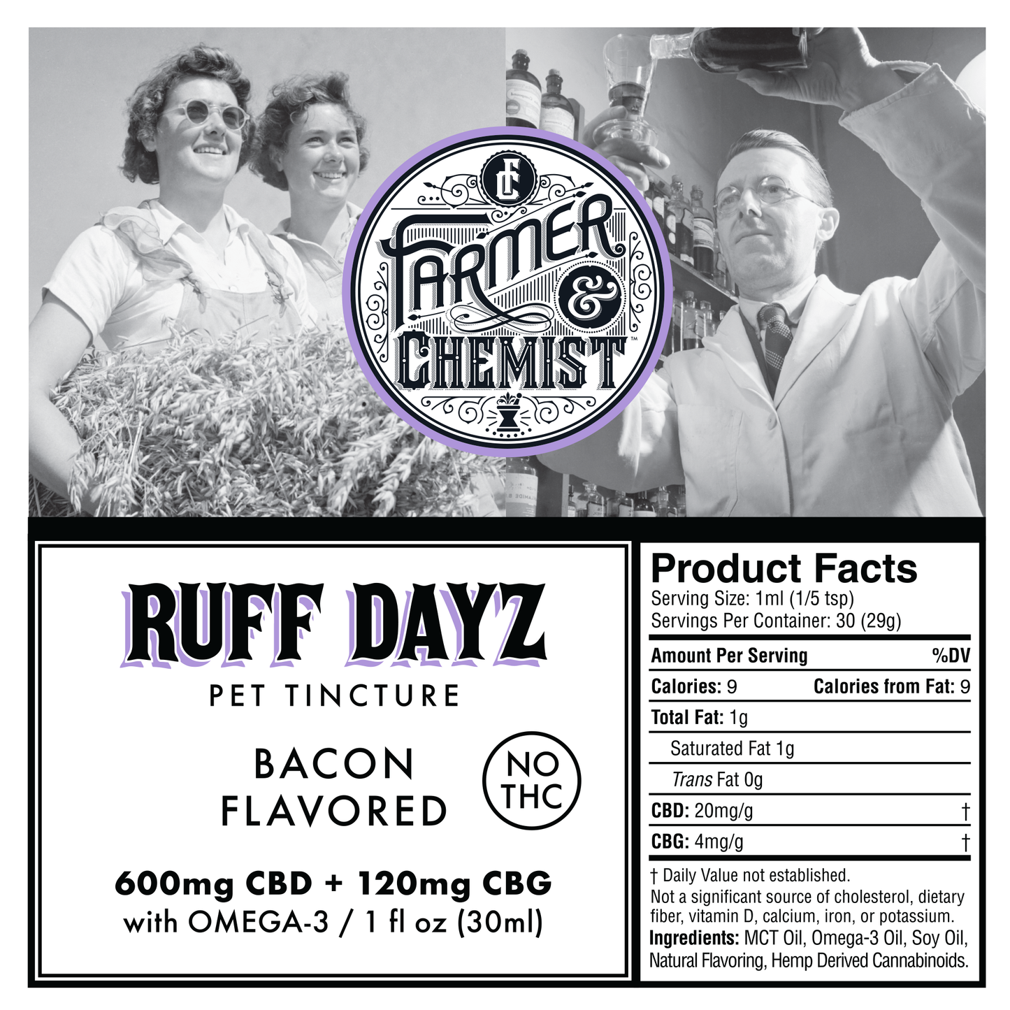 RUFF DAYZ - Teinture pour petits animaux de compagnie 600mg