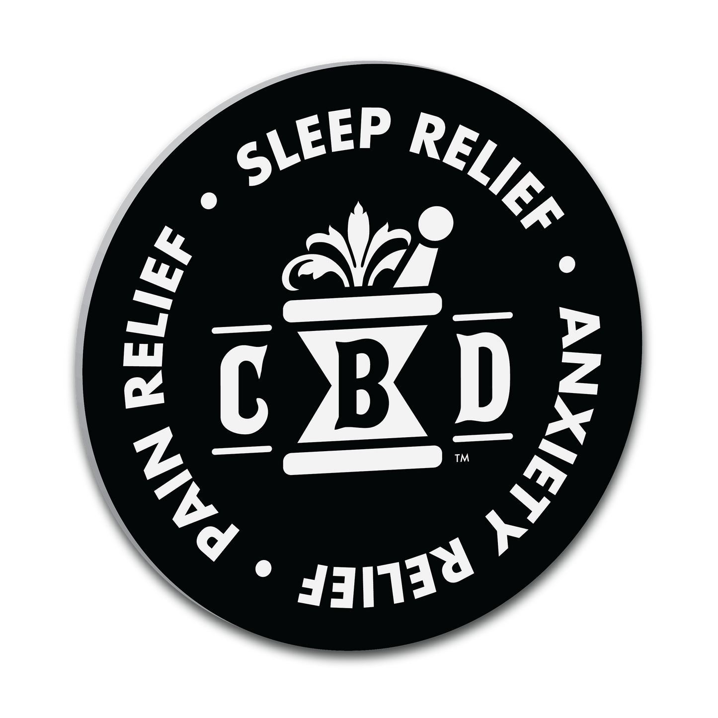 F&C CBD Shelf Sign