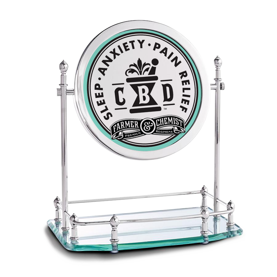Mirrored Tray