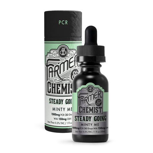 STETIG - Minty Me 1500mg CBD / 150mg CBN / 60mg THC - PCR Tinktur - Schlaf & Angst