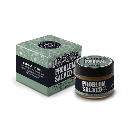 PROBLEM SALVED - 1oz. 2000mg with Eucalyptus and Peppermint