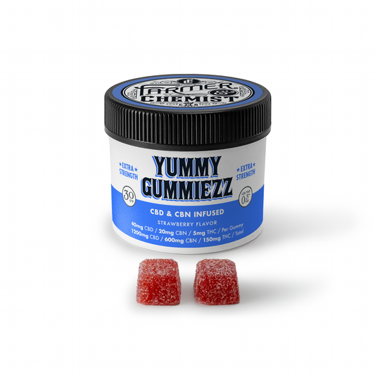 GOMITAS DELICIOSAS - 30ct 35mg CBD / 5mg CBN / 4mg THC Gominolas - Sueño y Ansiedad