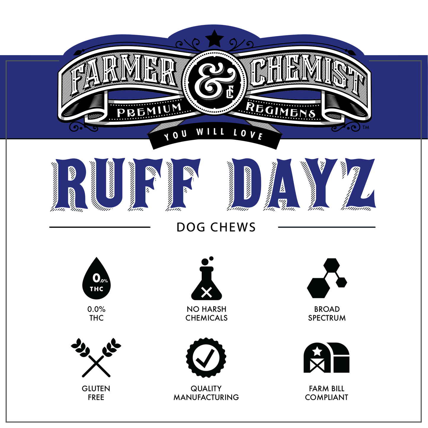 RUFF DAYZ - 50ct Beef Flavored Dog Soft Chews (Case pack of 4)